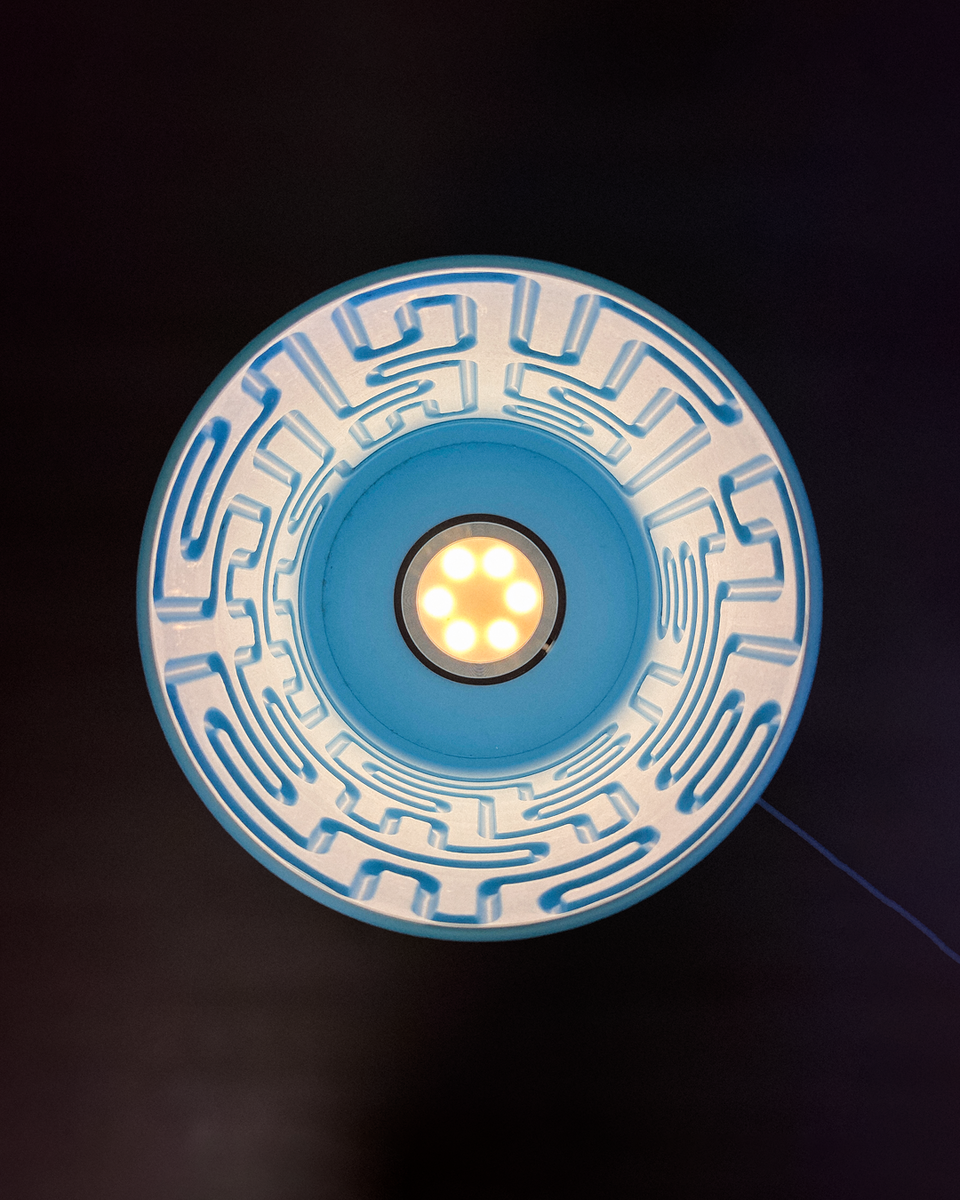 MAZE TABLE LAMP 2 1350